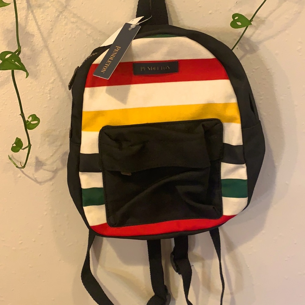 NWT Pendleton mini backpack purse